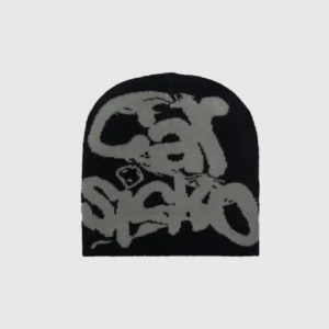 CARSICKO BEANIE WORLD BLACK