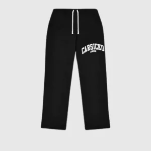 CARSICKO LONDON TRACK PANTS BLACK