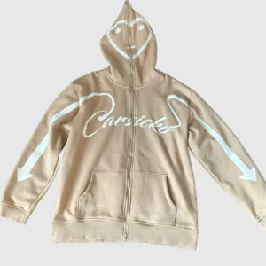 Carsicko Full Zip Hoodie Brown